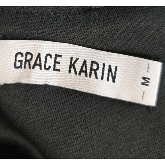 Grace Karin Women's Sequin Cocktail Party Dress Stretch Back Zip Sze Medium - Picture 11 of 13